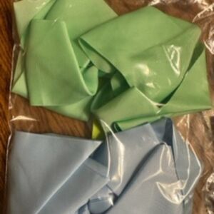 Bundle of (2) 8" Double Stacked Boutique Bows  B8138  Handmade NWT Boutique
